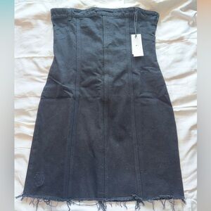 Nordstrom Black Denim Dress